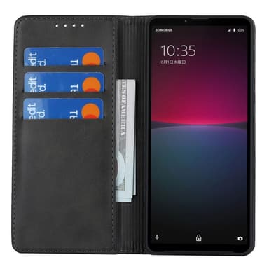 Sony Xperia 10 V Plånboksfodral  - Svart