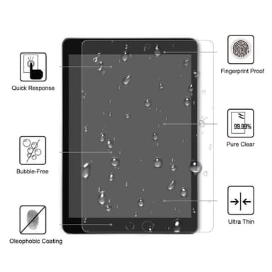 Härdat Glas till Apple iPad 10.2 2021/2020/2019