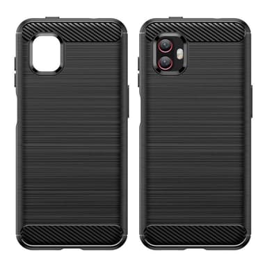 Samsung Galaxy Xcover 6 Pro Karbon fiber Skal - Svart