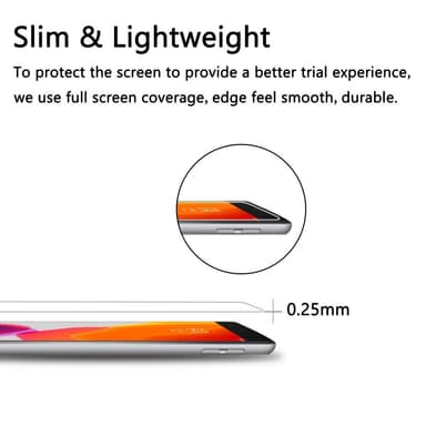 Härdat Glas till Apple iPad 10.2 2021/2020/2019