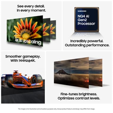 Samsung 85” QN77F 4K MiniLED Smart TV (2025)