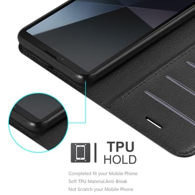 Sony Xperia 10 VI Skal Fodral Case (Svart)