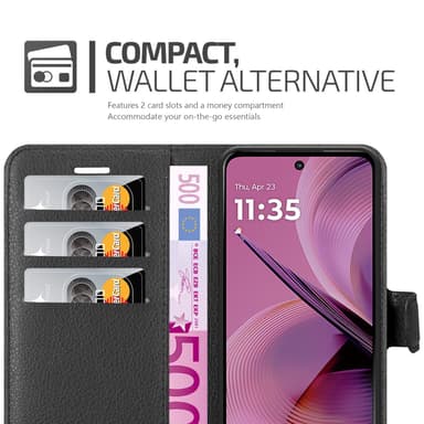 Motorola MOTO G55 Skal Fodral Case (Svart)