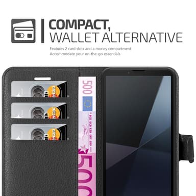 Sony Xperia 10 VI Skal Fodral Case (Svart)