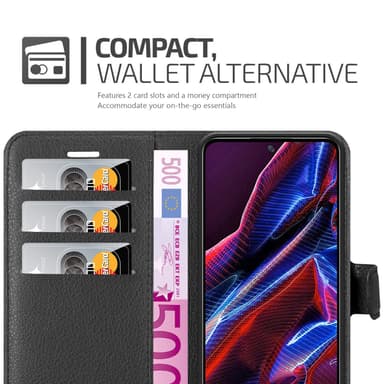 Xiaomi Poco X5 Skal Fodral Case (Svart)