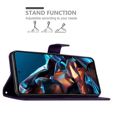 Xiaomi Poco X5 Pro Plånboksfodral Skal Blommor