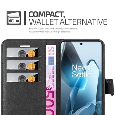 OnePlus 13 Skal Fodral Case (Svart)
