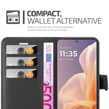 Motorola MOTO G85 Skal Fodral Case (Svart)