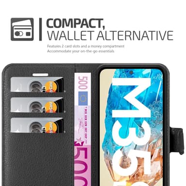 Samsung Galaxy M35 Skal Fodral Case (Svart)