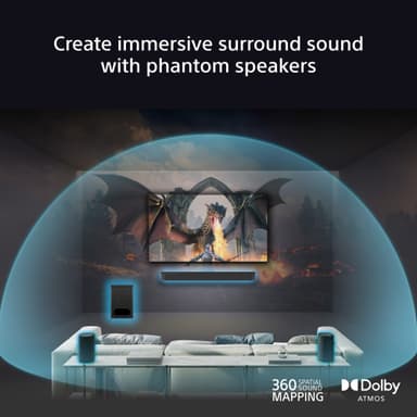 Sony Bravia Theater Rear 8 trådlösa bakhögtalare