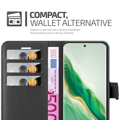 Honor Magic 6 Skal Fodral Case (Svart)