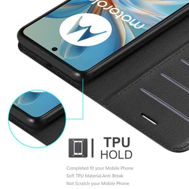Motorola MOTO G75 Skal Fodral Case (Svart)