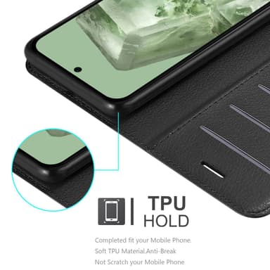 Google Pixel 8A Skal Fodral Case (Svart)