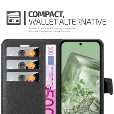 Google Pixel 8A Skal Fodral Case (Svart)