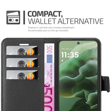 Motorola MOTO G35 Skal Fodral Case (Svart)