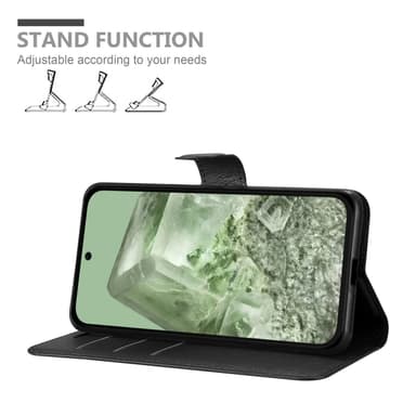 Google Pixel 8A Skal Fodral Case (Svart)