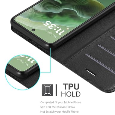 Motorola MOTO G35 Skal Fodral Case (Svart)