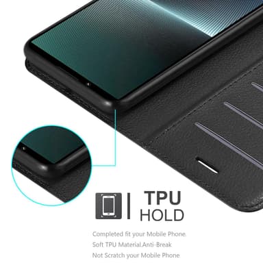 Sony Xperia 1 V Skal Fodral Case (Svart)