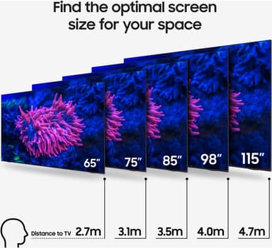 Samsung 85” QN77F 4K MiniLED Smart TV (2025)
