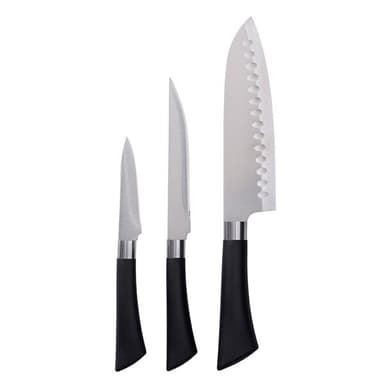 Knivset med 3 köksknivar