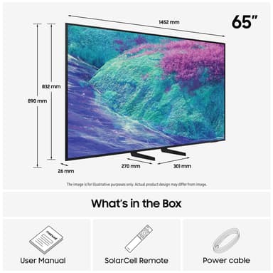 Samsung 65” QN1EF 4K MiniLED Smart TV (2025)