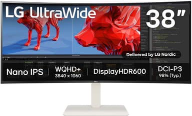 LG UltraWide 38WR85QC 38" välvd bildskärm