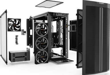 be quiet! PURE BASE 500 FX PC chassi (svart)