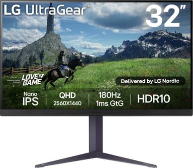 LG UltraGear 32GS85Q 31.5" bildskärm gaming