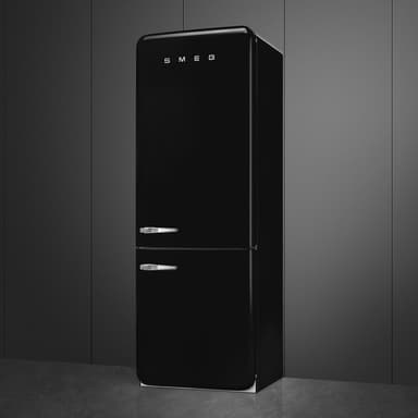 Smeg 50's Style Kombiskåp FAB38RBL6 (Sort)
