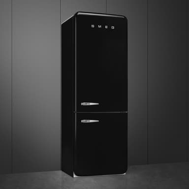 Smeg 50's Style Kombiskåp FAB38RBL6 (Sort)