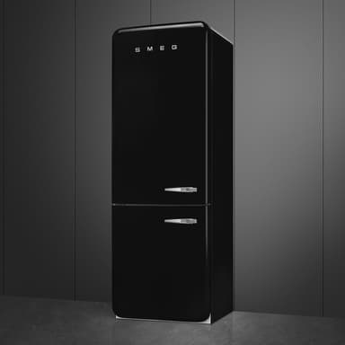 Smeg 50's Style Kyl/Frys FAB38LBL6 (svart)