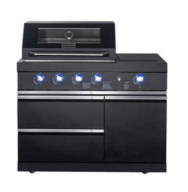 Pure - Fristående utekök - Compact - Black