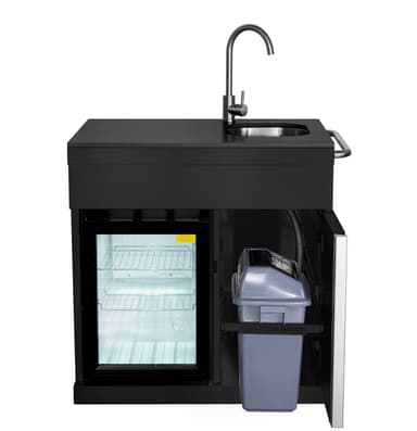 Pure - Fristående utekök - Compact - Black