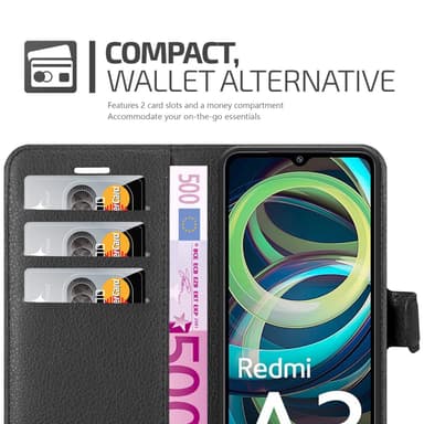 Xiaomi RedMi A3 / A3X Skal Fodral Case (Svart)