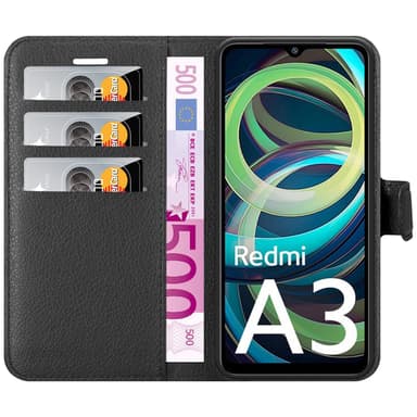 Xiaomi RedMi A3 / A3X Skal Fodral Case (Svart)