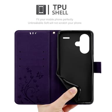 Xiaomi RedMi Note 13 Pro Plus Plånboksfodral Skal