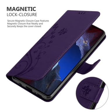 Xiaomi Poco F5 Pro Plånboksfodral Skal Blommor