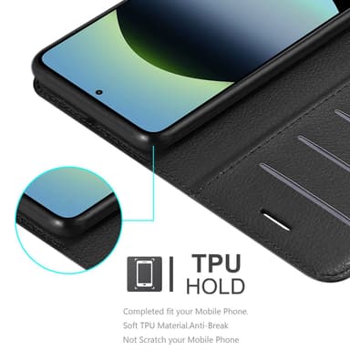 Xiaomi RedMi Note 14 4G Skal Fodral Case (Svart)