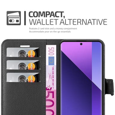 Xiaomi RedMi Note 13 Pro Plus Skal Fodral Case (Svart)