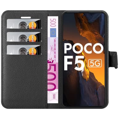Xiaomi Poco F5 Skal Fodral Case (Svart)