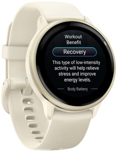Garmin Vivoactive 6 smartwatch 42mm (Bone/Lunar Gold)