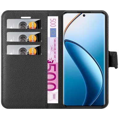 Realme 12 Pro Skal Fodral Case (Svart)