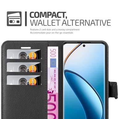 Realme 12 Pro Skal Fodral Case (Svart)