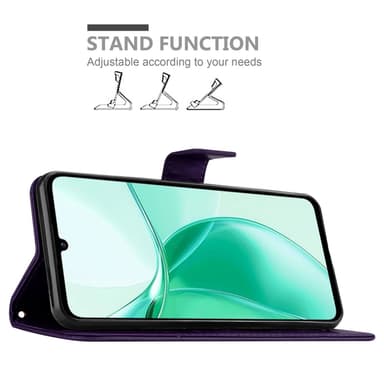ZTE Blade A35 / A55 Plånboksfodral Skal Blommor