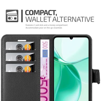 ZTE Blade A35 / A55 Skal Fodral Case (Svart)