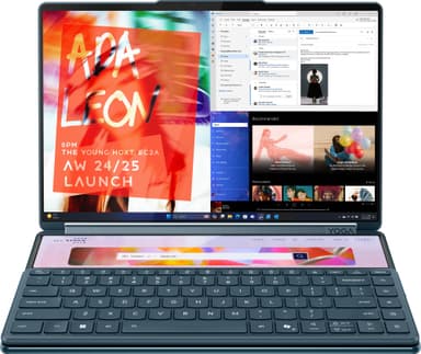 Lenovo Yoga Book 9i 2-i-1 bärbar dator U7-255H/32GB/1024