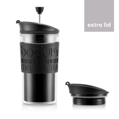 Bodum Kaffebryggare med extra lock TRAVEL PRESS SET 0.35 L