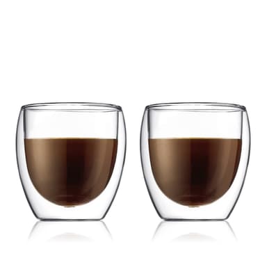 Bodum 2 st Dubbelväggiga Termosglas PAVINA 0.25 L