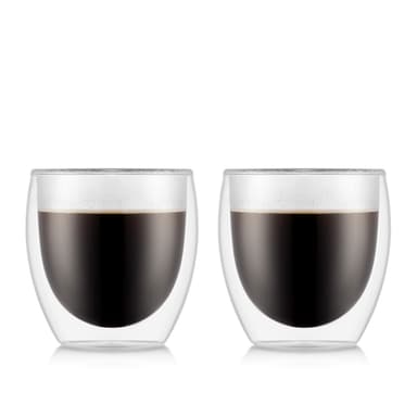 Bodum 2 st Dubbelväggiga Termosglas PAVINA 0.25 L