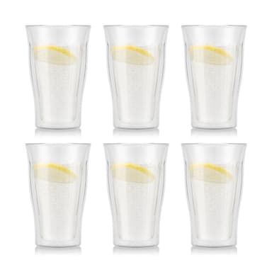 Bodum 6 st glas COPENHAGEN 0.45 L